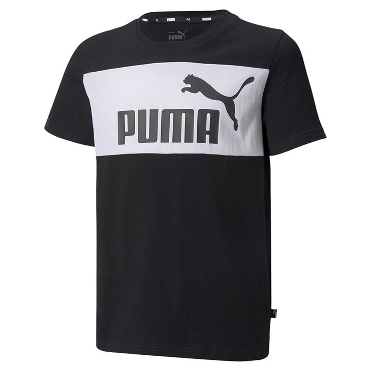 Puma Essentials+ Colour Blocked Youth Tee Junior