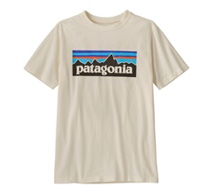 Patagonia Regenerative Organic Certified Cotton P-6 Logo T-Shirt Junior