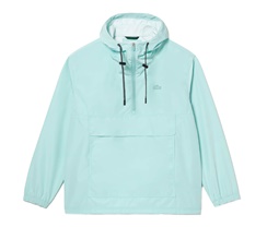 Lacoste Cropped Pull On Hooded Jacket Herr