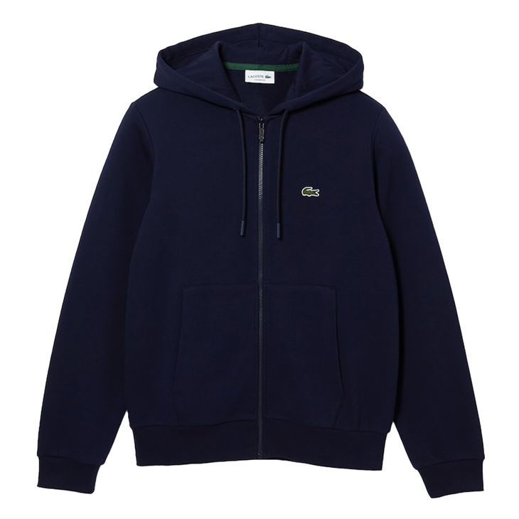 Lacoste Zipped Fleece Hoodie Herr