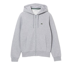 Lacoste Zipped Fleece Hoodie Herr