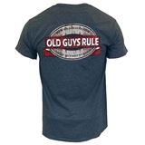 Old Guys Rule Oak Cask Oval T-shirt Herr
