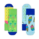Happy Socks 2-Pack Palmtree Antislip Sock Junior