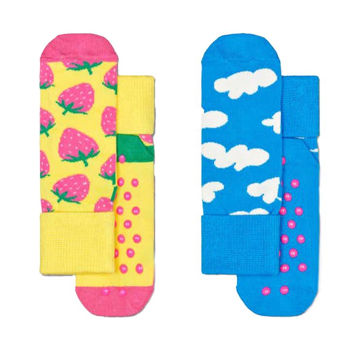 Happy Socks 2-Pack Strawberry Antislip Sock Junior