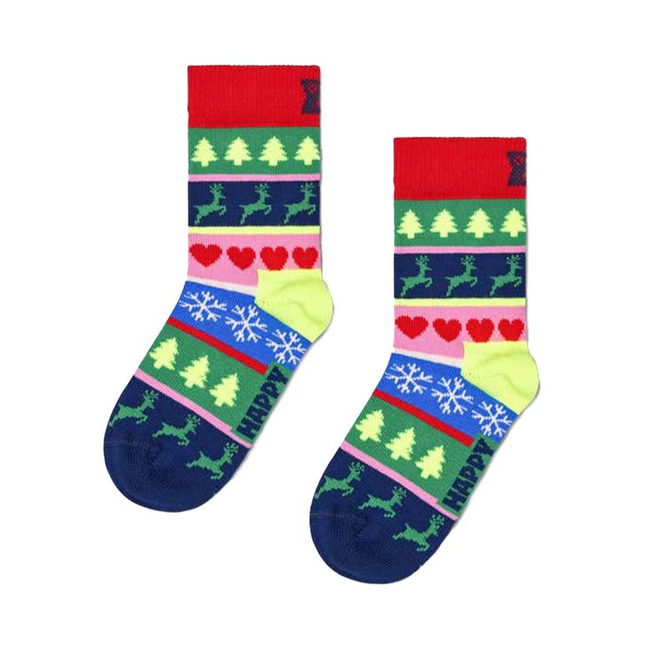 Happy Socks Christmas Stripe Sock Junior