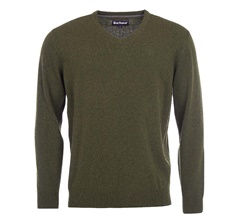Barbour Essential Pullover Wolle V-Neck Herr