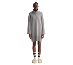 GANT Lounge Rollneck Dress Dam