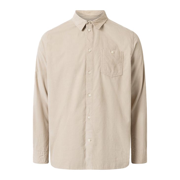 Knowledge Cotton Regular Fit Corduroy Shirt Herr