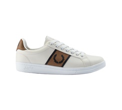 Fred Perry B721 Leather/Brand Webbing Herr