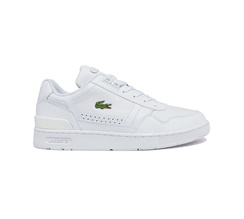 Lacoste T-Clip Leather and Synthetic Trainers Herr
