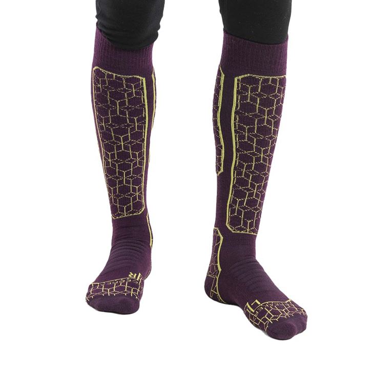 Icebreaker Ski+ Medium Over The Calf Alpine Geo Herr