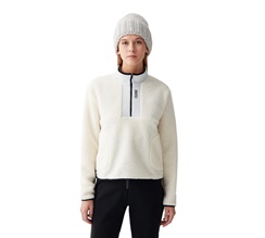 Colmar Teddy-Effect Thermal Ski Sweatshirt With Half-Zip Dam