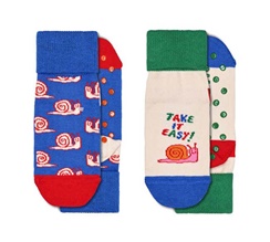 Happy Socks Antislip 2-pack Take It Easy Socks Junior