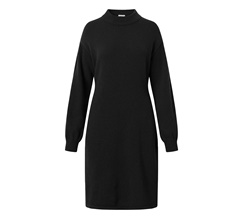 Knowledge Cotton Wool Crew Neck Mid Lenght Dress Dam
