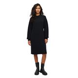 Knowledge Cotton Wool Crew Neck Mid Lenght Dress Dam