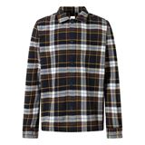 Knowledge Cotton Big Checked Heavy Flannel Overshirt Herr