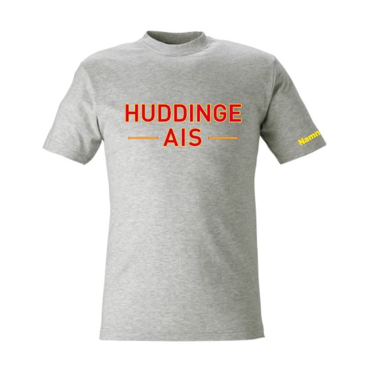 Huddinge AIS SW After Game / Supporter T-shirt Kings Grå
