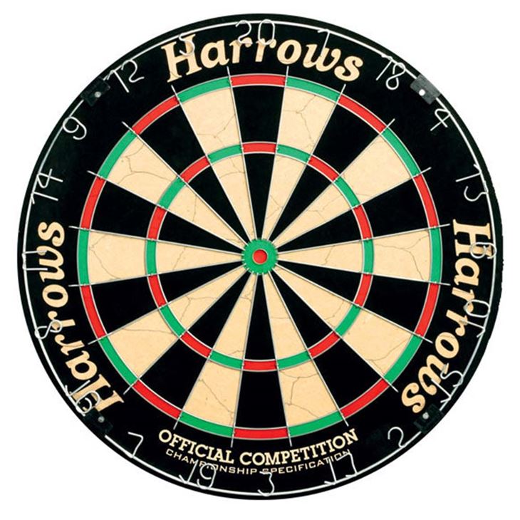 Harrows Dartboard Official Competition