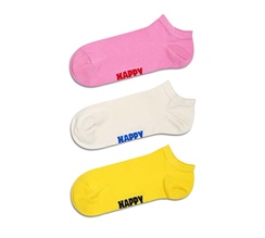 Happy Socks 3-Pack Solid Low Socks