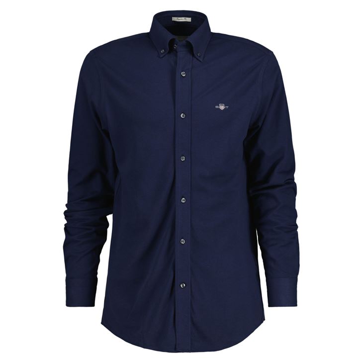 GANT Regular Fit Jersey Pique Shirt Herr