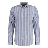 GANT Regular Cotton Linen Stripe Shirt Herr