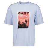 GANT Washed Graphic SS T-Shirt Herr