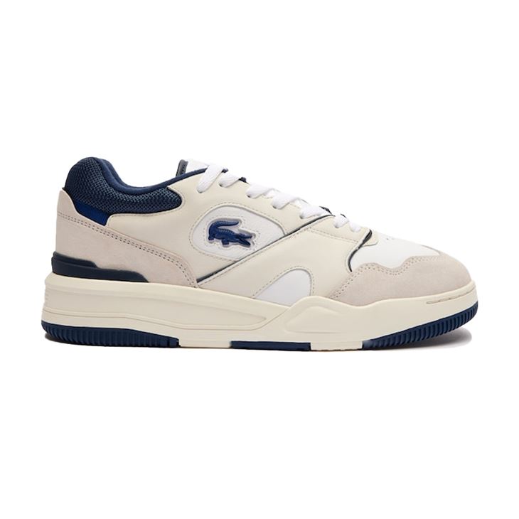Lacoste Lineshot Leather Logo Trainers Herr