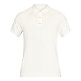 Knowledge Cotton Regular Short Sleeved Striped Knitted Polo Herr