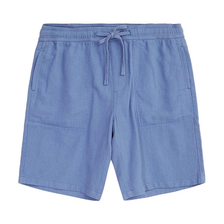 Knowledge Cotton FIG Loose Crushed Cotton Shorts Herr