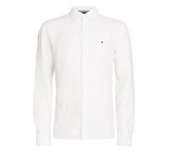 Tommy Hilfiger Pigment Dyed Linen Solid RF Shirt Herr