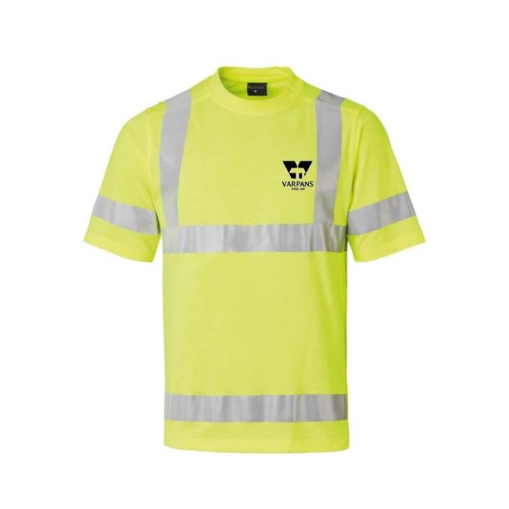 Varpans Bygg T-Shirt Fluoresant Yellow