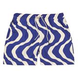 OAS Blue Rippling Swim Shorts Herr