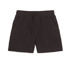 OAS Nearly Black Porto Waffle Shorts Herr