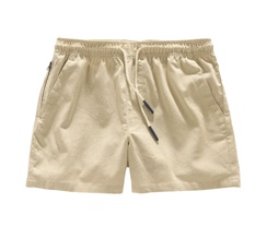 OAS Beige Linen Shorts Herr