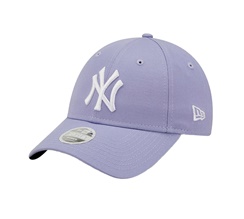 New Era NY Yankees League Essentials Womens Lilac 9FORTY Adjustable Cap Dam