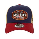 New Era Patch Navy E-Frame Trucker Cap