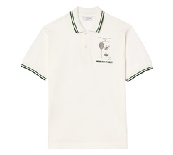 Lacoste Original L.12.12 Embrodered Patent Cotton Polo Shirt Herr