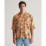 GANT Relaxed Viscose Hawaii Print SS Shirt Herr