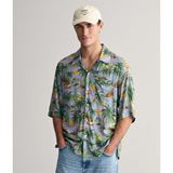 GANT Relaxed Viscose Hawaii Print SS Shirt Herr