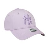 New Era NY Yankees League Essentials Womens Lilac 9FORTY Adjustable Cap Dam