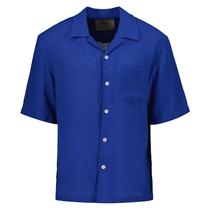 GANT Relaxed Texture Camp Collar Shirt Herr