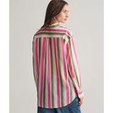 GANT Relaxed Striped Cotton Silk Shirt Dam