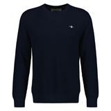 GANT Structured Cotton C-Neck Herr