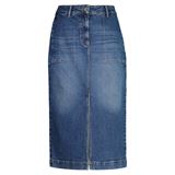 GANT Denim Slit Skirt Dam