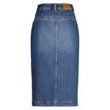 GANT Denim Slit Skirt Dam