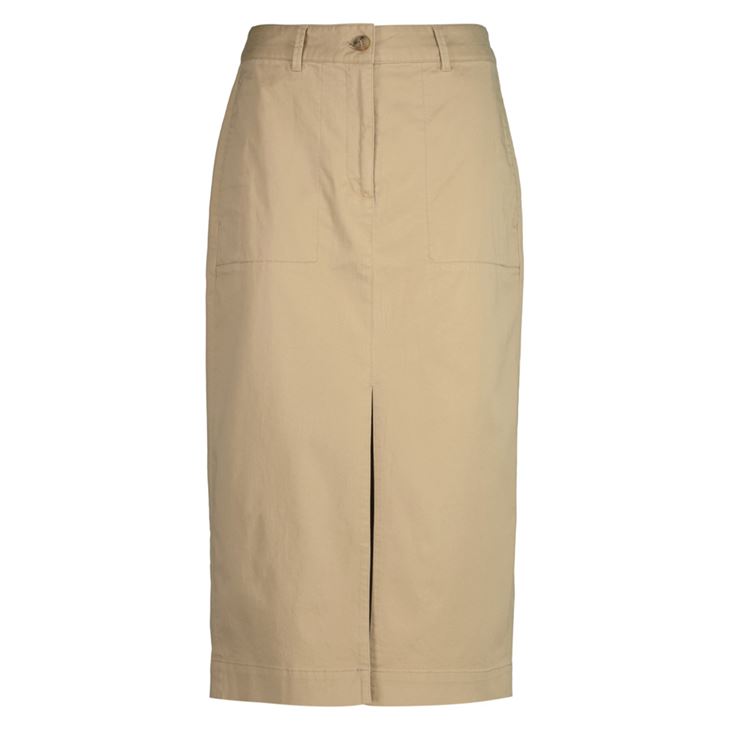 GANT Chino Slit Skirt Dam