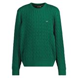 GANT Shield Cotton Cable C-Neck Junior