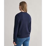 GANT Shield Cotton Cable C-Neck Junior