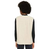 Knowledge Cotton Teddy Crew Neck Vest Dam