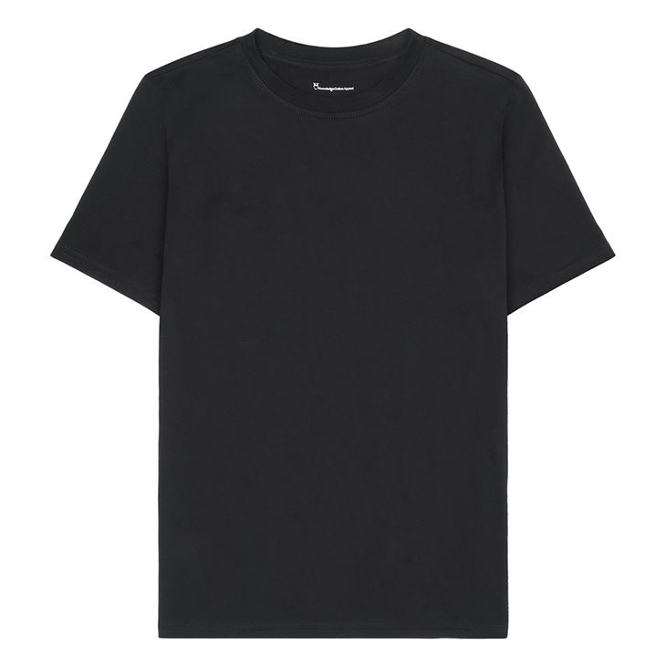 Knowledge Cotton Basic Pima Cotton T-shirt Dam